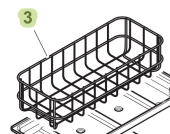 Isotherm SGC00431AA – Small Metal Basket for DR85 Inox Drawer Refrigerator