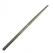 AAA Stainless Steel Stanchion Ø25x1 mm with Ø10 mm Central Hole, 510–625 mm