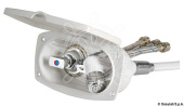 Osculati 15.257.20 - New Edge Shower Box White PVC Hose 2.5 m Crosswise Shower Outlet