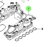 Bukh 28310-3A100 - Intake Manifold Assembly for S270J Engines