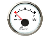 Wema 210614 - Water Gauge NMEA2000 Silverline White 0-4/4