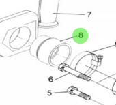 Nanni Diesel 48328154 - Intake Manifold Connection for N3.30 and N4.38 Engines