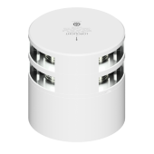 Lopolight 201-011KLST-WH - Navigation Light 3NM 225° White, Masthead, Double, White Coated