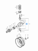 Vetus STM3590 - Bearing Connection Rod Set M2.75