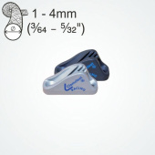 Clamcleat CL275 Racing Micros Aluminium Cleats for 1–4 mm Rope