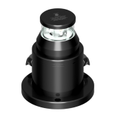 Lopolight 200-064ST-PRO - Navigation Light 5NM Double 360° White Manoeuvring, Black Anodized