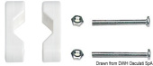 Osculati 37.175.81 - Nylon Clamp for Pipes Ø22/25 mm