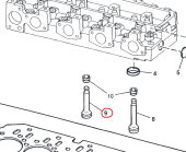 Northern Lights R97492 - Exhaust Valve, .015" Oversize