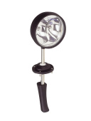 Hella Marine 1H3 998 502-021 - Twin Beam Fixed Mount Search Light, 12V Black Housing