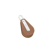 Barton T01181 – TUPHblox Single Fixed Eye Block with Becket 30mm, Brass Bearing, Max Rope 10mm