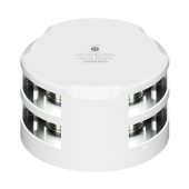 Lopolight 201-012ST-WH-UL - Navigation Light 2NM 360° White, Double, White Coated, UL