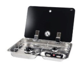 Allpa Airxcel Gas Cooker With Cover Plate, Burners: 1x Small / 1x Medium