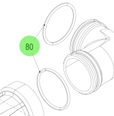 Steyr 9001359-0 - O-Ring 46x3.2 for Steyr Engine Applications