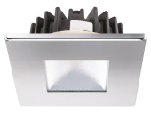 Quick MARINA XP 4W Square LED Downlight Ø 82/65 mm