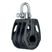Harken 3219 - 57mm Black Magic 3-Sheave Block With Swivel