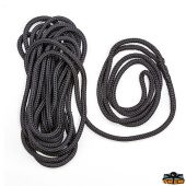 Trem F4616011 - Spliced Braided Rope High Tenacity With Eye Black Color Ø16