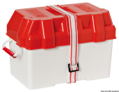 Osculati 14.546.01 - White/Red Marine Battery Box Moplen 100 A