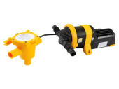 Whale WM8484 - Waste Manifold With Intelligent Control Grey IC Retail Kit 24V