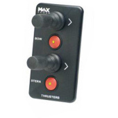 Max Power Control Panel - 2 Buttons, 2 Joystics, Black