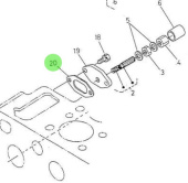 Nanni Diesel 970302931 - Regulator Adjustment Gasket for 5.280HE Engines