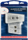 Osculati 43.346.00 - Anode Kit For Volvo Engines SX-A-DPS Zinc