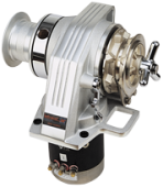Lofrans Windlass Horizontal, Model 'Kobra', 8mm, 24v, 1000w, With Drum