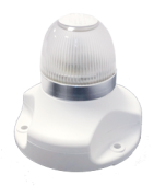 Hella NaviLED All Round Light, White, 9-33V, 360°, BSH-2NM, White Base, Ø90mm, H=83mm
