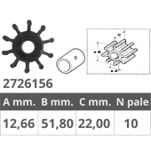 Finnord Jabsco Impeller 18673-0001