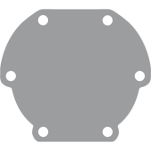 Johnson Pump 01-45282 - Bronze Cover For Pump F4 (Replaces Jabsco 29475)