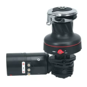 Harken 60RWA12HLM - Electric Self-Tailing Rewind™ Radial Aluminum Winch Reverse Speed, 12V, Horizontal Left Mount 60.2ST Black