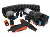 Jabsco P601J-219N-4A - HotShot 6.0 12V 23ltr/min 70psi Washdown Pump, 4,8 bar, S/E, Kit
