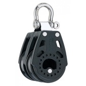 Harken HK2642 Double Fixed Carbo Air Block 40 mm for Rope 10 mm