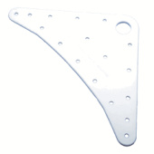 Bainbridge A048 - Headboard 145 X 145 X 195 mm Nylon White - 10 pieces