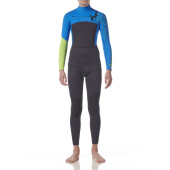 Plastimo P203235 - Performance 3/2mm Neoprene Wetsuit - FD Kids Grey/Blue Size Y-L