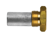 Tecnoseal 02090T - Renault Pencil Anode Ø15 L.22 Complete With Brass Plug Th. 18X1,5