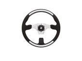 Ultraflex 65995W - Steering Wheel Santorini Black 350mm
