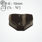 Clamcleat CL202 Horizontal Cleat for 6–10 mm Rope