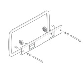 Humminbird 740200-1 - In-Dash Mounting Kit IDMK H7R2, Also Helix 7 G4/G4N