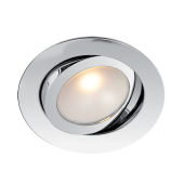 BCM Adjustable Ceiling Downlight Kea 62F 2700K Polished Chrome