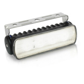 Hella Marine 2LT 980 573-011 Sea Hawk-R LED Floodlights, White Light, Black Housing - Spread