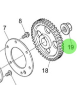 Nanni Diesel 970314825 - Nut for Injection Pump Camshaft