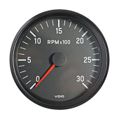 VDO 333-055-001G - Cockpit International Tachometer Gauge 3000 RPM 100mm 4" 12V