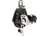 Lewmar 29925009BK - Synchro Block Single With Becket And Cleat 50 mm