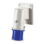 Plastimo 422071 - 220 V Male Plug On Plate 32A 2+T Blue IP44