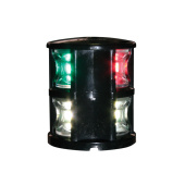 Lalizas 71311 - FOS LED 12 Tri-Colour & Anchor Light, With Black Housing