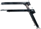 Allpa Stainless Steel Davit With Rope, Block And Winch, Telescopic Version, 120kg (Price Per Piece)