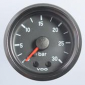 VDO 150-035-009G - Cockpit International Pressure Gauge 30Bar 52mm