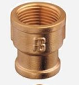 Guidi Brass Reducing Socket F/F BSPP Pipe Fitting (Female/Female Thread)