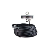 Lopolight 200-012G2H - Navigation Light 2 NM White Anchor Light Hoistable 20m Cable, Silver