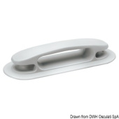 Scoprega PVC Handle 90x245x47 mm Grey RAL 7035 for Inflatable Boats - Osculati 66.080.02